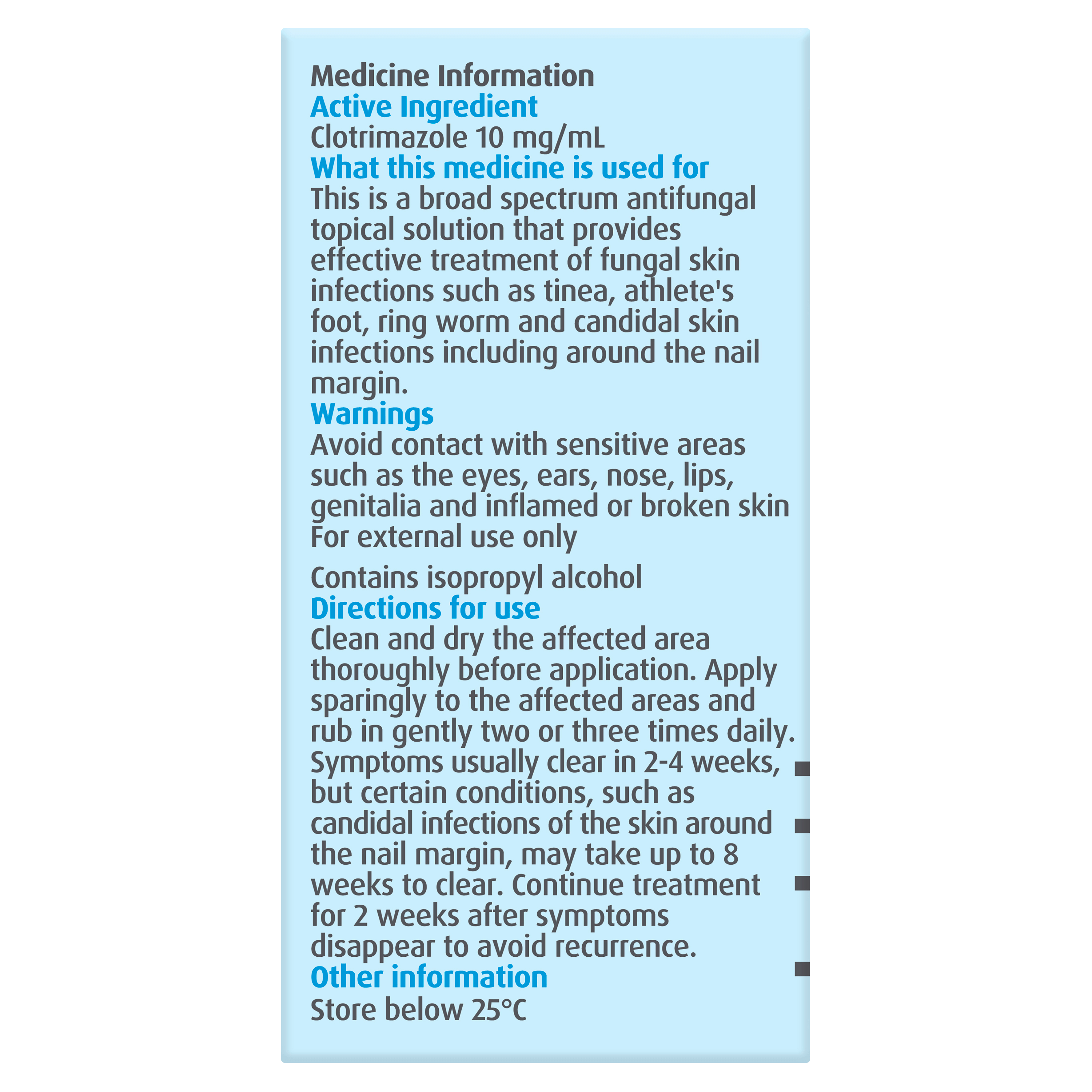 Canesten® Clotrimazole Antifungal Topical Solution Canesten Australia